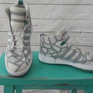 Adidas Fit Foam Soft Comfort grey and white 9